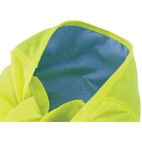 Chill-Its&reg; 6710CT Cooling Triangle Hats, High Visibility Lime-Yellow NTL Industrial