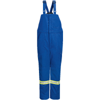 Salopettes isol&eacute;es de luxe r&eacute;sistantes aux flammes avec bandes r&eacute;fl&eacute;chissantes, Hommes, 3T-Grand, Bleu marine NTL Industrial