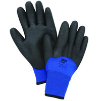 Gants North Northflex Cold Grip, 8/Moyen, R&ecirc;vetement PVC, Calibre 15, Enveloppe en Nylon NTL Industrial