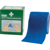 Soft Foam Bandages, Cut to Size L x 2-1/2" W, Class 1, Self-Adherent NTL Industrial