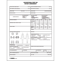 Patient Assessment Chart SEE693 | NTL Industrial