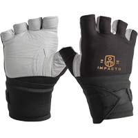 Anti-Vibration Gloves- Left, Size Small, Grain Leather Palm NTL Industrial