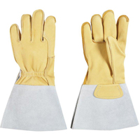 Gants de soudage, Cuir fleur de vache, Taille Petit NTL Industrial