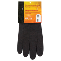 Gants de jersey, Grand, Brun, Non doubl&eacute;, Poignet en tricot NTL Industrial