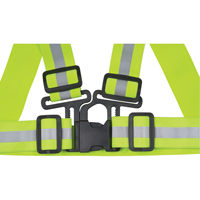 Harnais de s&eacute;curit&eacute; d'usage standard, Jaune lime haute visibilit&eacute;, Couleur r&eacute;fl&eacute;chissante Argent, Moyen NTL Industrial