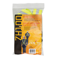 Standard-Duty Safety Harness, High Visibility Lime-Yellow, Silver Reflective Colour, Large NTL Industrial