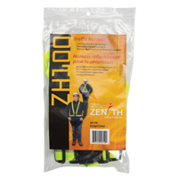 Standard-Duty Safety Harness, High Visibility Lime-Yellow, Silver Reflective Colour, X-Large NTL Industrial