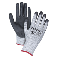Gants &eacute;lastiques sans coutures r&eacute;sistants &agrave; la coupe, Taille Petit/7, Calibre 13, Rev&ecirc;tement Polyur&eacute;thane, Enveloppe en PEHP, ANSI/ISEA 105 niveau 4/EN 388 niveau 5 NTL Industrial