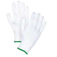 Gants tricot&eacute;s sans couture, Polyester, Calibre 10, Moyen NTL Industrial