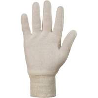Gants tricot&eacute;s Superior ML80K, Taille unique, Blanc, Non doubl&eacute;, Poignet en tricot NTL Industrial