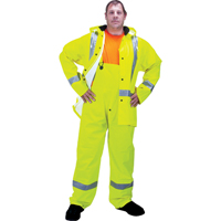 Imperm&eacute;able pour la circulation de premi&egrave;re qualit&eacute; RZ900, Polyester, Petit, Jaune lime haute visibilit&eacute; NTL Industrial