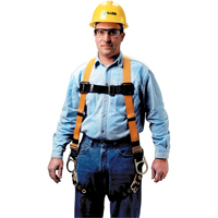 Miller&reg; Titan II Non-Stretch Harness, CSA Certified, Class AP, Medium, 400 lbs. Cap. NTL Industrial