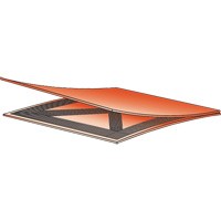 Tapis pour drain Ultra-Drain Seals, Circulaire, 42" dia. NTL Industrial