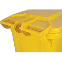 Yellow Mobile Container, Polyurethane, 63 Gallons/63 US gal. SEI276 | NTL Industrial