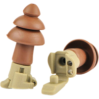 Bouchons d'oreilles BattlePlugs Impulse, Sans cordon, Paire - Boîtier en plastique, 24 dB NRR, Grand NTL Industrial