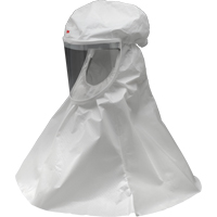Cagoule &eacute;conomique Versaflo, Grand/Moyen, Coiffe souple, Bavette Simple NTL Industrial