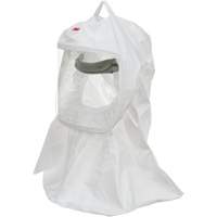 Cagoule Versaflo de haute durabilit&eacute; avec coiffe int&eacute;gr&eacute;e, Grand/Moyen, Coiffe souple, Bavette Simple NTL Industrial