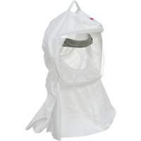 Cagoule Versaflo de haute durabilit&eacute; avec coiffe int&eacute;gr&eacute;e, Grand/Moyen, Coiffe souple, Bavette Simple NTL Industrial