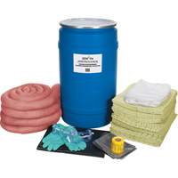 Spill Kit, Hazmat, Drum, 30 US gal. Absorbancy NTL Industrial