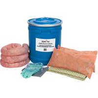 Premium Truck Spill Kit, Hazmat, Drum, 10 US gal. Absorbancy NTL Industrial