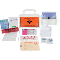 Deluxe Clean-Up Spill Kit, Biohazard, Case SEJ383 | NTL Industrial