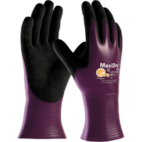 Gants ATG MaxiDry 56-426, 7/Petit, R&ecirc;vetement Nitrile, Calibre 15, Enveloppe en Nylon NTL Industrial