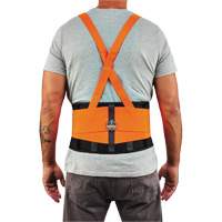 Ceinture de support dorsal haute visibilit&eacute; en &eacute;lasthanne ProFlex 100HV, &eacute;lastique, T-petit NTL Industrial