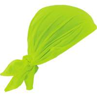 Chill-Its&reg; 6710 Cooling Triangle Hat, High Visibility Lime-Yellow NTL Industrial