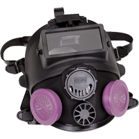 7600 Series Full Face Respirator with Welding Attachment, Silicone, Small SEN150 | NTL Industrial