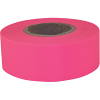 Ruban de signalisation Sub-Zero, 1,2" la x 150' lo, Rose fluorescent NTL Industrial
