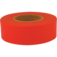 Sub-Zero Flagging Tape, 1.2" W x 150' L, Fluorescent Red SEN415 | NTL Industrial