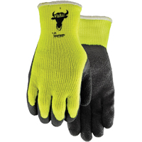 Gants Visibull 330, 7/Petit, R&ecirc;vetement Latex de caoutchouc, Enveloppe en Polyester NTL Industrial