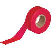 Flagging Tape, 1.188" W x 300' L, Red SEN591 | NTL Industrial