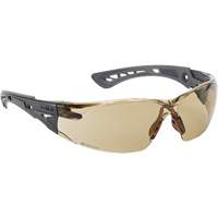 Rush+ Safety Glasses, Brown Lens, Anti-Fog/Anti-Scratch Coating, CSA Z94.3 SEO787 | NTL Industrial