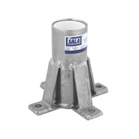 Base de potence pour collier de passage pour installation sur le plancher DBI-SALA<sup>MD</sup> Advanced<sup>MC</sup> SEP818 | NTL Industrial