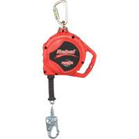 Rebel Self Retracting Lifeline, 33', Stainless Steel, Swivel NTL Industrial