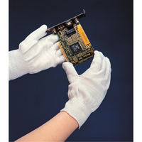 Sure Knit 13 Cut Low Lint Gloves, Nylon, Knit Wrist Cuff, Small NTL Industrial