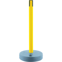 Outdoor TensaBarrier<sup>®</sup> - Receiver Posts, 37" High, Yellow SF985 | NTL Industrial