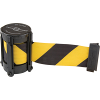 Replacement Cassettes For Utility, Advance & StowAway&reg; TensaBarrier&reg;, 13', Yellow Tape NTL Industrial