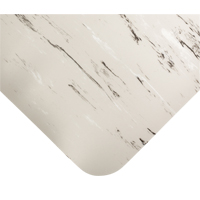 Tile-Top Select Anti-Microbial Mats No.494, Smooth, 2' x 10' x 1/2", Grey, PVC NTL Industrial