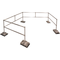 RoofGuard Classic System - Packaged Kits, Aluminum, 72" W x 216" L x 42" H NTL Industrial