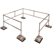 RoofGuard Classic System - Packaged Kits, Aluminum, 72" W x 216" L x 42" H NTL Industrial