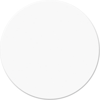 Marqueurs all&eacute;g&eacute;e/5S Armor Stripe, Cercle, 6" lo x 6" la, Blanc, Plastique NTL Industrial