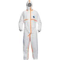 Coveralls, Small, White, Tyvek&reg; 800 J NTL Industrial