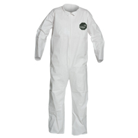 ProShield&reg; 50 Coveralls, Small, White, Microporous NTL Industrial