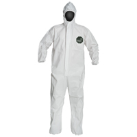 ProShield&reg; 50 Coveralls, Medium, White, Microporous NTL Industrial