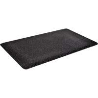 WD Foodmaster Anti-Microbial Mats, Smooth, 2' x 3' x 9/16", Black, Vinyl Foam NTL Industrial