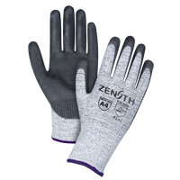 Gants &eacute;lastiques sans coutures r&eacute;sistants &agrave; la coupe, Taille 6/T-petit, Calibre 13, Rev&ecirc;tement Polyur&eacute;thane, Enveloppe en PEHP, ANSI/ISEA 105 niveau 4/EN 388 niveau 5 NTL Industrial