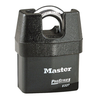 Cadenas prot&eacute;g&eacute; ProSeries, Noir, Cl&eacute;s diff&eacute;rentes, Acier lamin&eacute;, Largeur de 2-5/8" NTL Industrial