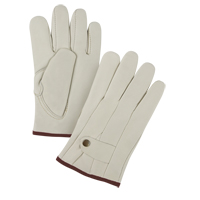 Premiun Winter-Lined Ropers Gloves, Large, Grain Cowhide Palm, Fleece Inner Lining SFV189 | NTL Industrial